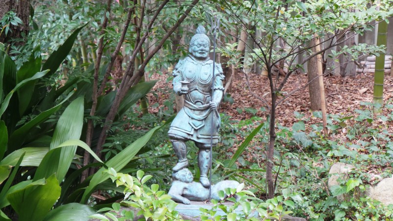 Temple Shinsei ji scultpure