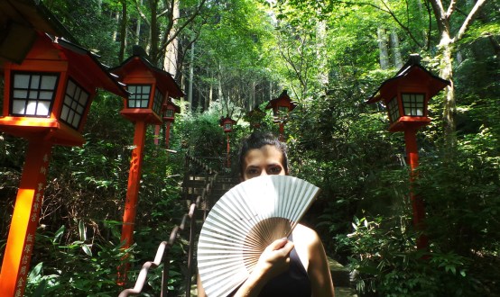 L'éventail, accessoire indispensable à Fukuoka