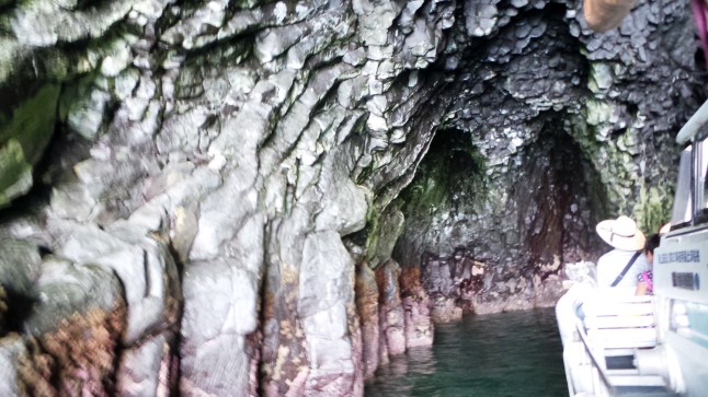 Visite en bateau des grottes de Nanatsugama