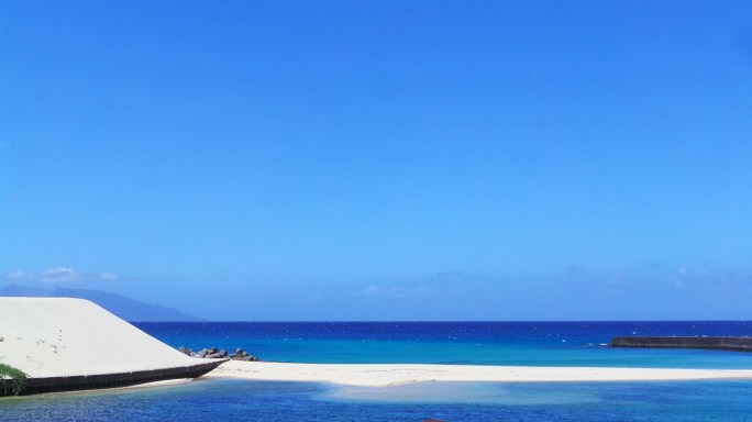 Plage de Nagata Inaka sur l'île de Yakushima, Japon.
