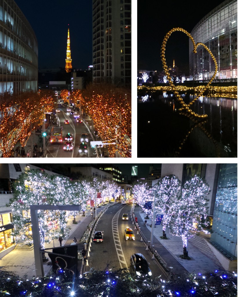 Les illuminations de Noël 2016 à Tokyo