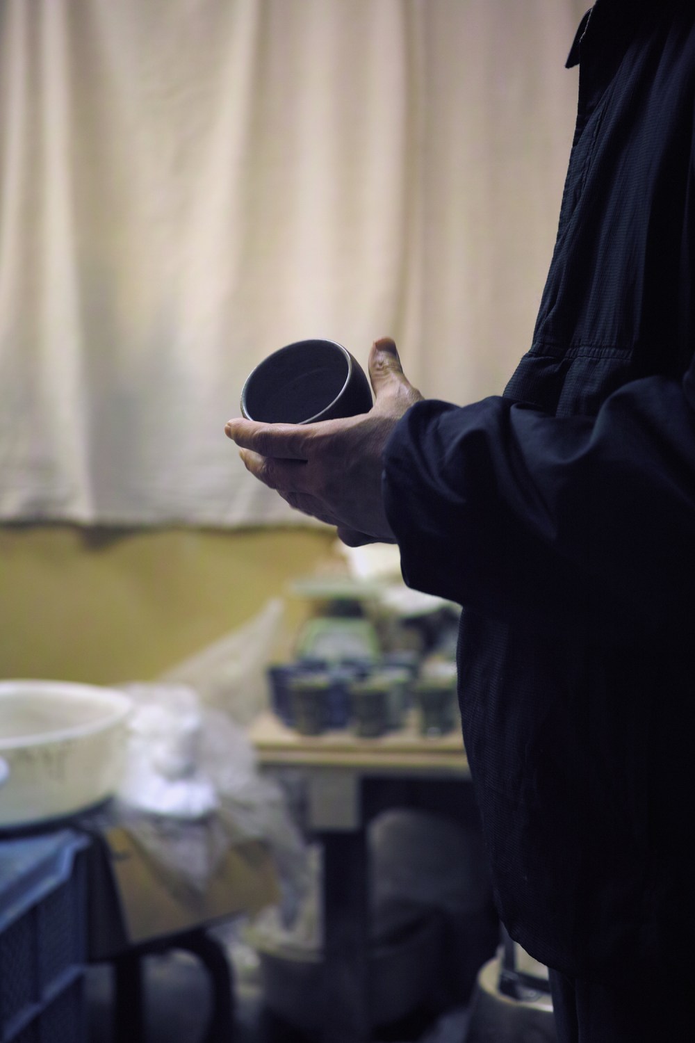 Poterie TAMEI KAZUYOSHI près du sanctuaire Okuni Jinja, Hamamatsu, préfecture de Shizuoka, Japon.