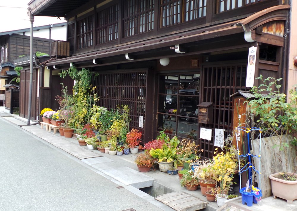 Les vieilles maisons traditionnelles de Takayama, Japon.